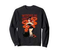 La Magia de Halloween de Witches Be Crazy Sudadera