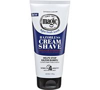 Magic Sin Cuchilla Crema Afeitado Regular 6oz Claro Aroma Fresco - (1 Pack)
