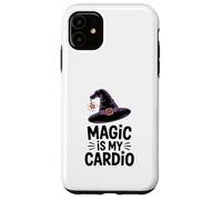 La Magia es mi diversión Cardiovascular para Halloween como Bruja Carcasa para iPhone 11