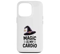 La Magia es mi diversión Cardiovascular para Halloween como Bruja Carcasa para iPhone 13 Pro