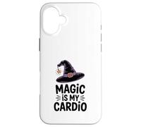 La Magia es mi diversión Cardiovascular para Halloween como Bruja Carcasa para iPhone 16 Plus