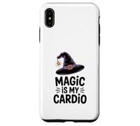 La Magia es mi diversión Cardiovascular para Halloween como Bruja Carcasa para iPhone XS MAX