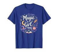 La Magia es una Cosa de Chicas: capricho Brujo para Encantadoras Camiseta, Hombre, Azul Real, XXL