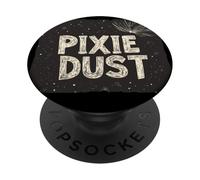 La magia te espera con este emblema de polvo Pixie para niños y niñas PopSockets PopGrip Adhesivo