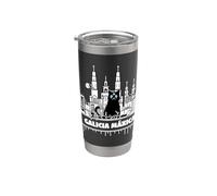 La mágica Galicia Vaso térmico de acero inoxidable de doble pared