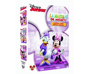 La Maison de Mickey - Coffret 3 DVD spécial Minnie - Joyeuse Saint-Valentin + Le défilé de Minnie + Minnie mène l'enquête [Francia]