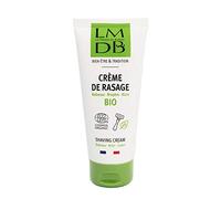 La Maison du Barbier - Crema de afeitar con aceite de ricino orgánico - Ecocert Cosmos Organic, 98,5% Ingredientes de origen natural, 30% De Agricultura Biológica - Fabricación francesa - 100 ml