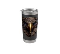 La majestuosa águila del cielo Vaso térmico de acero inoxidable de doble pared