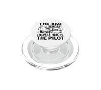 La Mala noticia es Que el Tiempo Vuela La Buena noticia es Que Eres el piloto PopSockets PopGrip para MagSafe