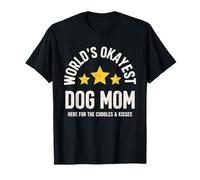 La mamá de Perros más Divertida del Mundo para Abrazos y Besos de Cachorros Camiseta