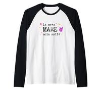 La Mama Mola Molt, Dia de la Mare, Regal, català Camiseta Manga Raglan