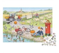 La mañana del Caos del Cartero Pat Puzzle De Madera Impermeable Puzzles De 1000 Piezas Regalos para Adultos Divertido Rompecabezas Juegos Educativos