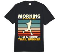 La mañana no es mi Momento, Soy un Orgulloso Corredor de Trail Comfort Colors Adult Heavyweight T-Shirt