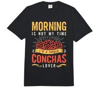 La mañana no es mi Momento, Soy una Amante de Las Conchas y Bollos Dulces Comfort Colors Adult Heavyweight T-Shirt