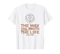 La Manera en Que la Verdad la Vida (Declaración de Jesús y fe) Camiseta