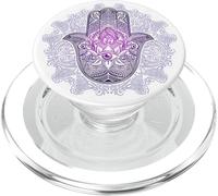 La Mano de Hamsa Significado y Origen Flor de Loto PopSockets PopGrip para MagSafe