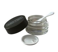 La Manufacture 2 Frascos de Cristal 15 ml con Tapa y Espátula, Recipiente Elegante y Resistente, Tarros de Vidrio para Crema Envases Cosmético de Viaje para Cremas Lociones Maquillaje