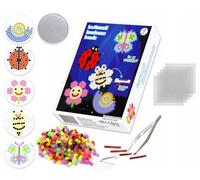 La Manuli Abalorios para Planchado Kit Educativo Animales de Pradera