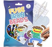 La Manuli Abalorios para Planchar Mono Mini Set Regalo para Niños