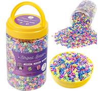 La Manuli Perlas para planchar 5000 piezas Bicolor, tamaño 5mm