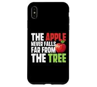 La Manzana Nunca Cae lejos del árbol Manzana Carcasa para iPhone XS MAX