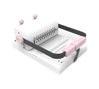 La máquina de encuadernación de metal resistente incluye 10 cables y alicates coloridos para tareas profesionales de encuadernación, juego de encuadernación de bobinas coloridas