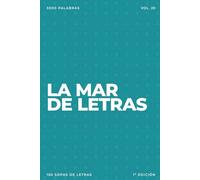 La mar de letras: Volumen 20: Sopas de letras · En español · Letra grande (LA MAR DE LETRAS (100 Volúmenes) (1.ª ed) - Colección de 15.000 sopas de letras en español)