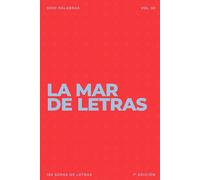 La mar de letras: Volumen 50: 3.000 palabras · 150 sopas de letras · En español · Letra grande (LA MAR DE LETRAS (100 Volúmenes) (1.ª ed) - Colección de 15.000 sopas de letras en español)