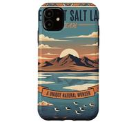 La Maravilla Natural única del Agua Salada de Great Salt Lake Utah Carcasa para iPhone 11