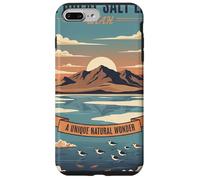 La Maravilla Natural única del Agua Salada de Great Salt Lake Utah Carcasa para iPhone 7 Plus/8 Plus