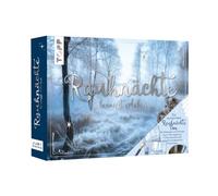 La maravillosa caja de noches de rugosidad con ritual mágico: libro de instrucciones (32 páginas, DIN A5), diario de noches de lluvia (128 DIN A5), 13 listas de deseos, cuenco para fuego, bolígrafo