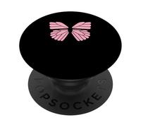 La mariposa rosa sueña en grande PopSockets PopGrip Adhesivo