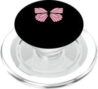 La mariposa rosa sueña en grande PopSockets PopGrip para MagSafe