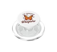 La Mariposa susurradora monarca PopSockets PopGrip para MagSafe