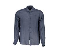 La Martina - Camisa de lino - Shirts - Hombre - Azul - M -