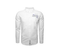 La Martina Camisa 'MAC301' gris / azul violaceo / blanco XXL gris / azul violaceo / blanco