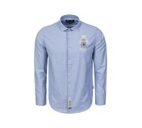 La Martina Camisa ' MBCG01 ' azul claro / mezcla de colores S azul claro / mezcla de colores
