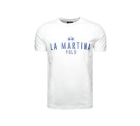 La Martina Camiseta azul / blanco XL azul / blanco