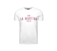 La Martina Camiseta 'Mar322' blanco L blanco