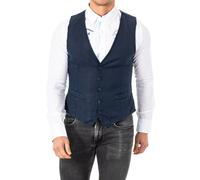 La Martina-Chaleco de punto fino con cinturón ajustable cuello de V HMJA11 para Hombre