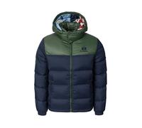 La Martina Chaqueta de invierno 'MBO600' azul oscuro / verde L azul oscuro / verde