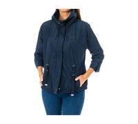 La Martina- Chaqueta Impermeable de Manga Larga- Jackets- Mujer- Azul- S- Chaqueta Impermeable de Manga Larga
