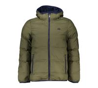 La Martina - Chaqueta Verde con Capucha y Bordado - Jackets - Hombre - Verde - M -