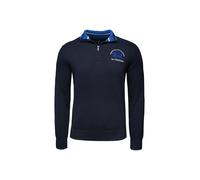 La Martina Jersey 'MAS314' azul oscuro / blanco Hombre La Martina S azul oscuro / blanco