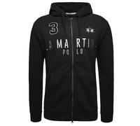 La Martina MAF305 Sudadera con Cremallera Hombre Capucha Regular