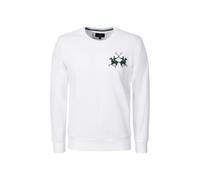 La Martina MCF010 Sudadera Hombre Pullover Manga Larga Regular Azul Marino