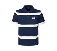 La Martina MCP009 Polo Regular Hombre Poloshirt Marino Azul Algodón