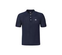 La Martina MCS012 Polo Hombre T-Shirt Polohemd Azul Marino Bordado Logo