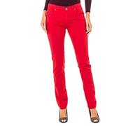La Martina Pantalón Stretch elásticos con Bajos con Corte Pitillo LWT006 para Mujer