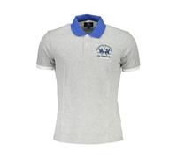 La Martina Polo de algodón Gris para Hombre, Gris, Small